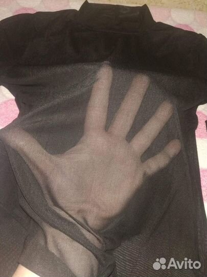 Новая водолазка-сетка 42р