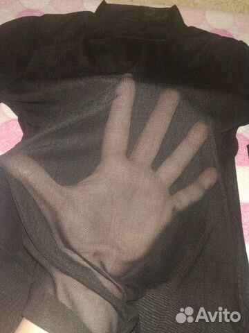 Новая водолазка-сетка 42р