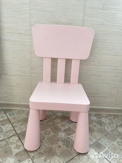 Детский стол и стул маммут