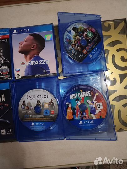 Игровые диски на ps4