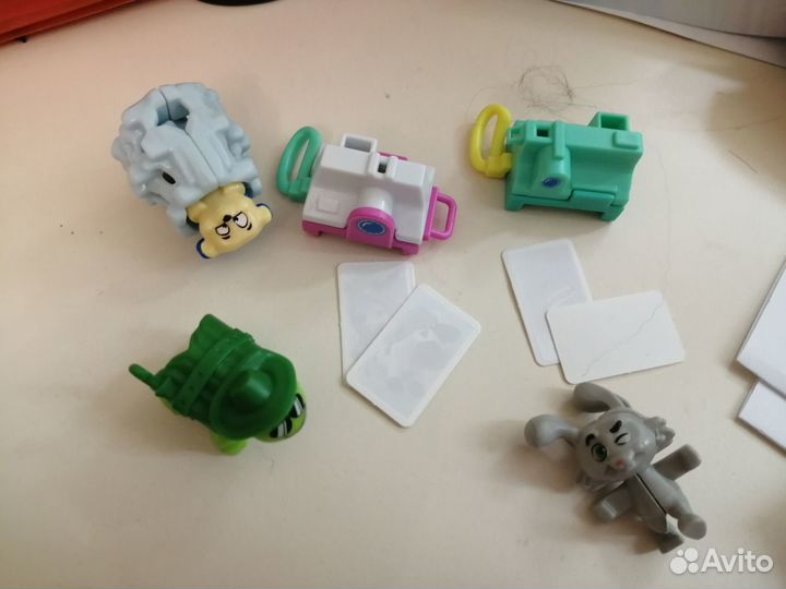 Киндер фигурки упаковка с зайцем