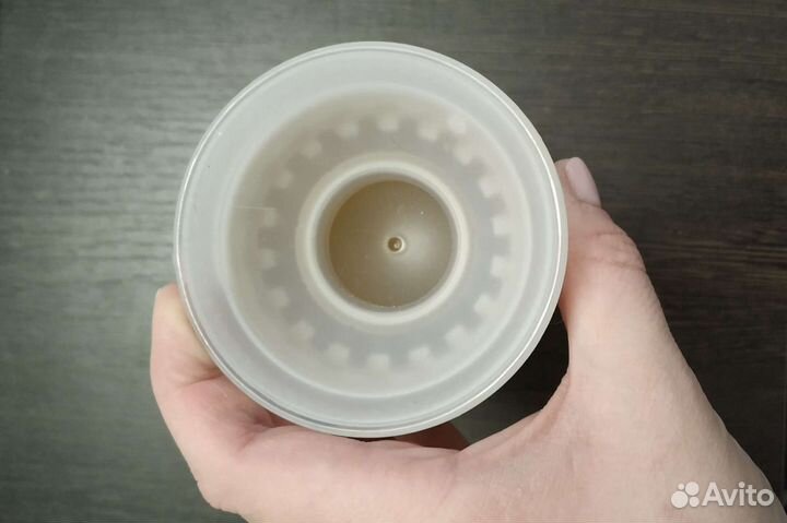 Поильник-непроливайка для приучения питья из кружк