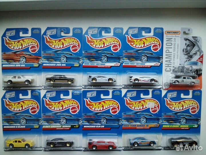 Hot Wheels Porsche BMW Mercedes Volkswagen VW