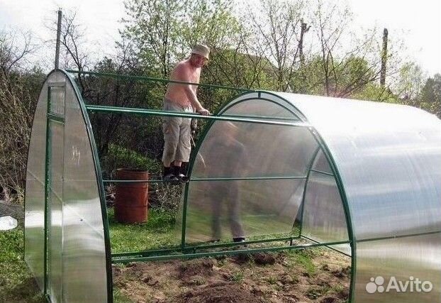 Теплица из поликарбоната