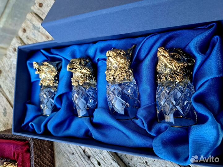 Подарочный набор рюмок на 4 персоны