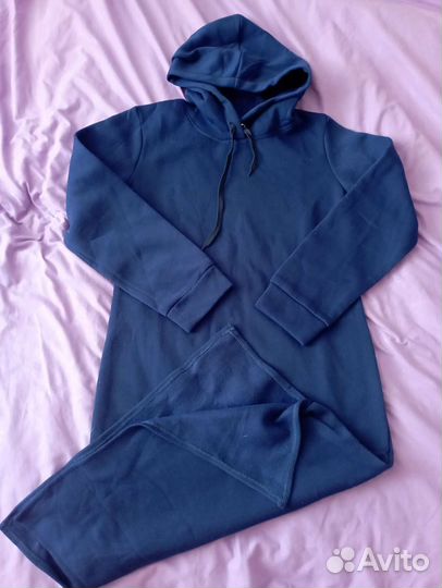 Платье теплое длинное