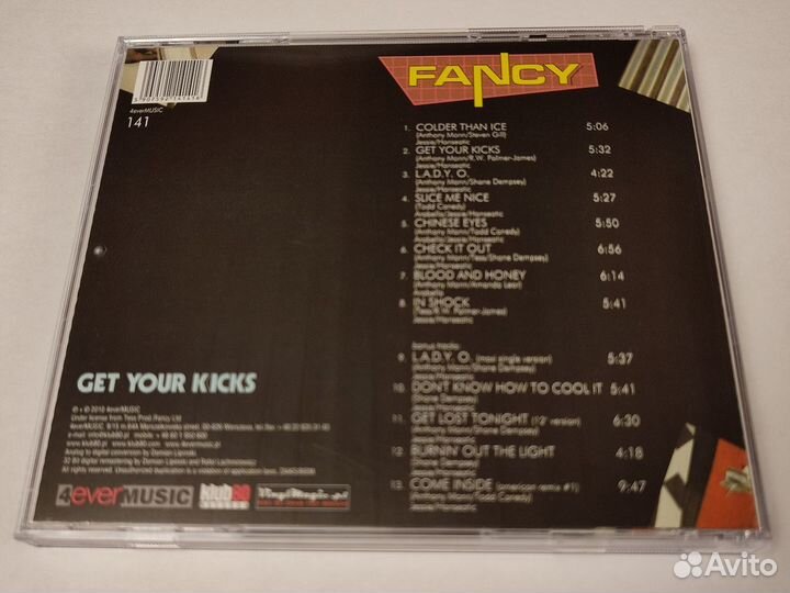 Cd Fancy - Get Your Kicks