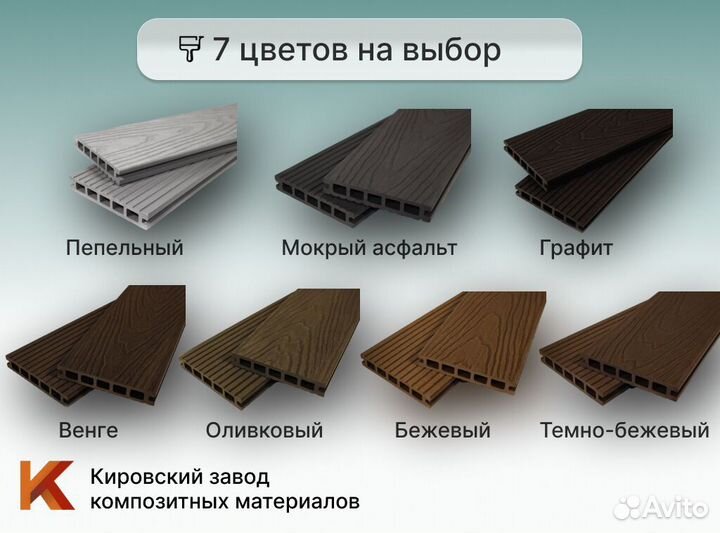 Террасная доска дпк