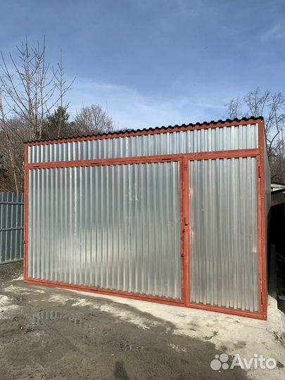 Гараж пенал ракушка хозблок