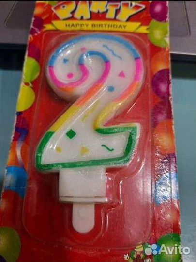 Свеча для торта