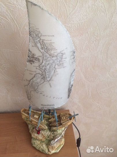 Светильник настольный «Корабль»