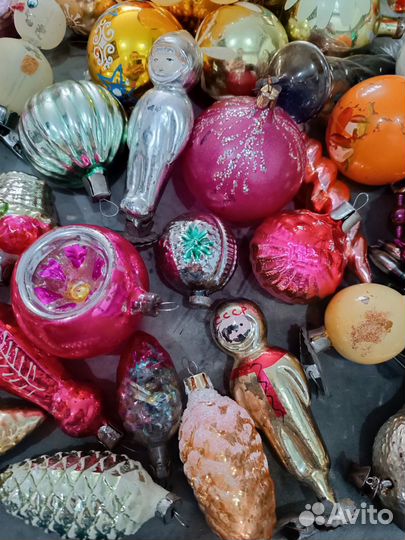 Елочные игрушки СССР и ГДР