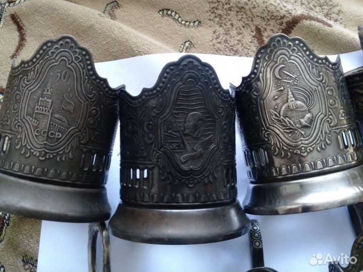 Подстаканник с символикой СССР