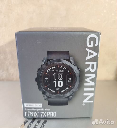 Часы Garmin Fenix 7X PRO Sapphire Solar