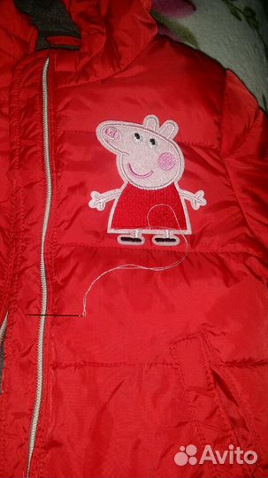 Нашивки со свинка пеппа и герои из мультика