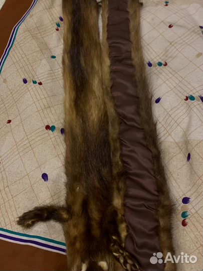 Шкурка животного. По типу шарфа. хорёк