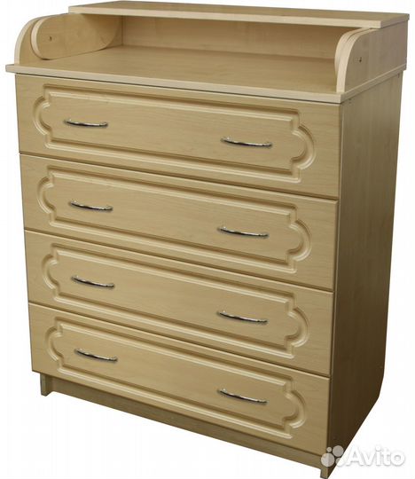 Комод Соня 80/4 мдф пеленальный (4 ящика)