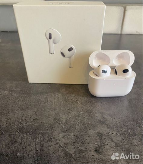 Беспроводные наушники apple airpods 3