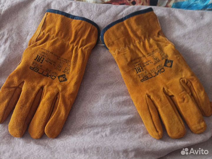 Перчатки мужские на меху