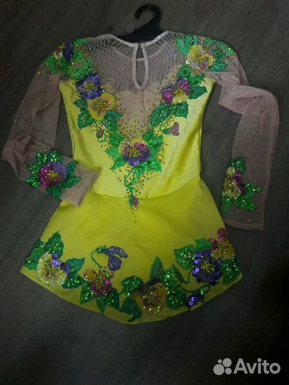 Купальник гимнастический р 38