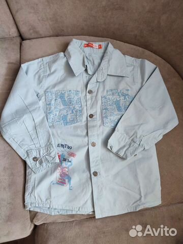 Рубашки пакетом на мальчика 110