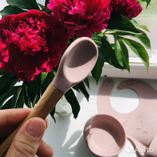 Детская посуда силиконовая