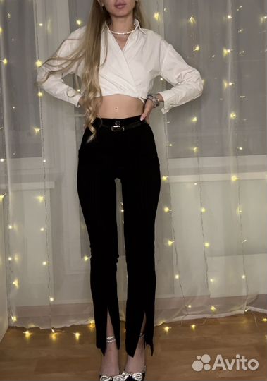 Брюки клеш женские