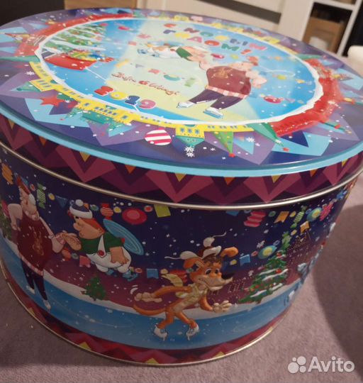 Банка жестяная гум