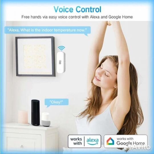 Умный датчик температуры и влажности