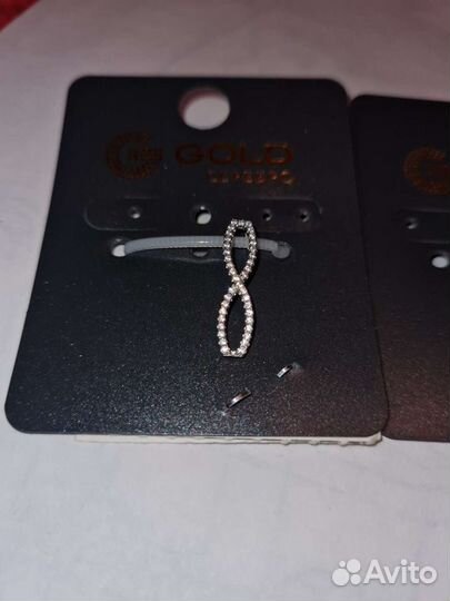 Кольцо серебро