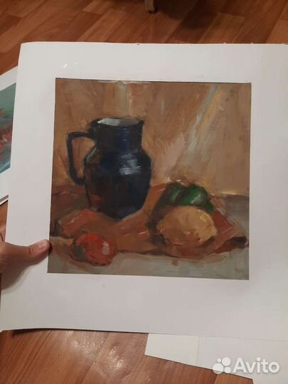 Учебные работы.Рисунок и Живопись