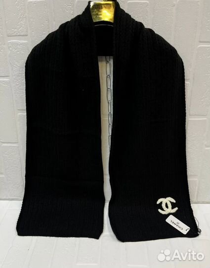 Шарф женский черный