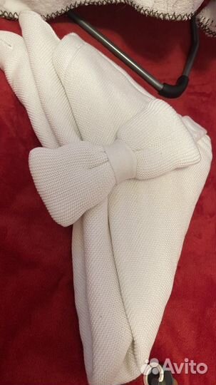 Конверт вязаный утепленный 85 см