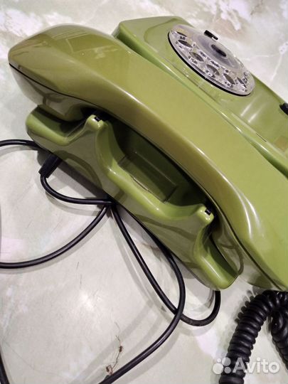 Стационарный телефон дисковый