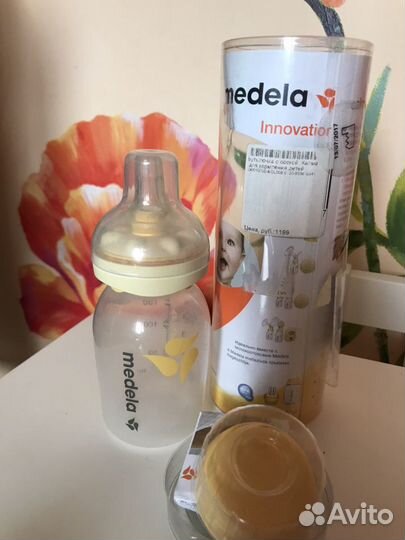 Молокоотсос Avent электрический бутылочка medela