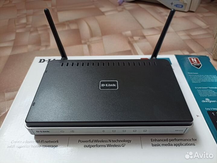 Wi-Fi роутер D-Link DIR-615
