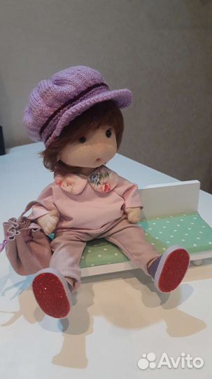 Текстильная интерьерная кукла