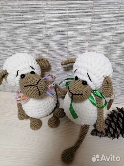 Мягкая игрушка овечка