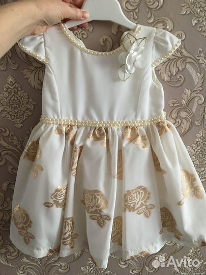 Платье праздничное 86