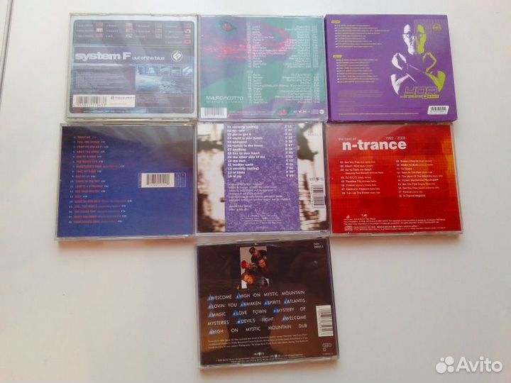 Cd диски Trance Eurodance Euro House