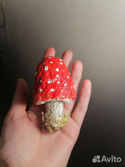 Мухоморы из ваты