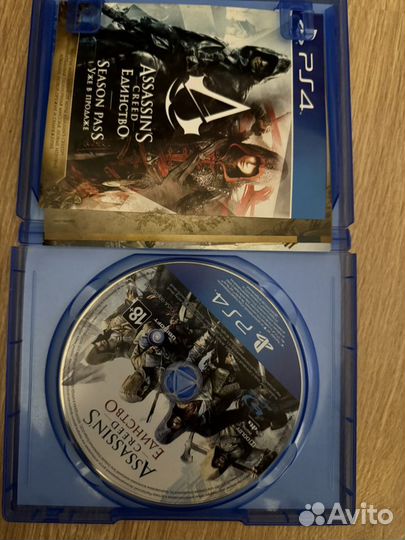 Игра для ps4/ps5 Assassin's Creed Единство