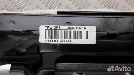 Подушка безопасности пассажира land rover range ro