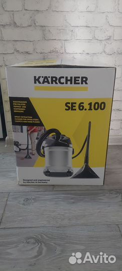 Моющий пылесос karcher se 6.100
