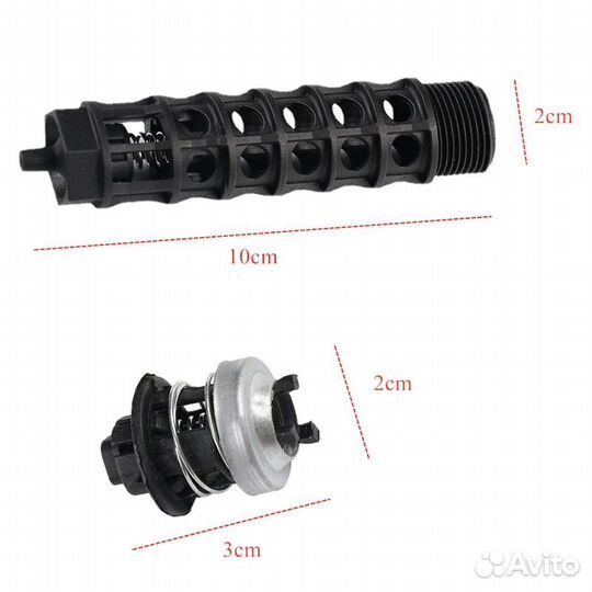 Клапан обратный (сливной) масляного фильтра GM