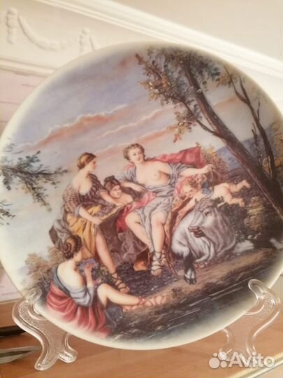 Настенная, настольная тарелка