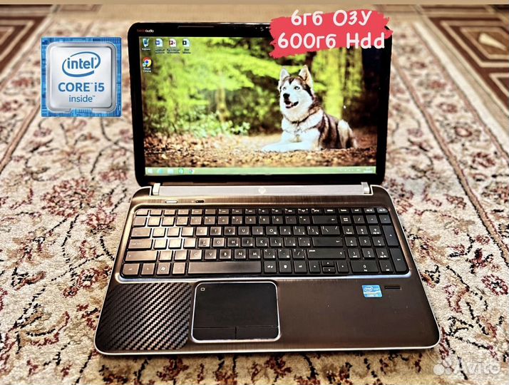 Мощный Ноутбук HP Core i5/6гб/600гб hdd