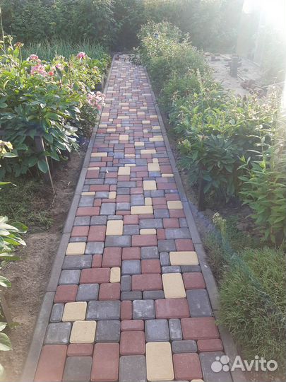 Укладка тротуарной плитки