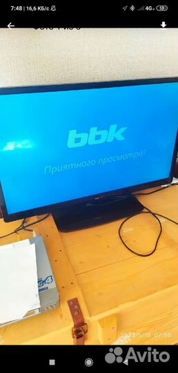 Телевизор ЖК BBK, 77 см