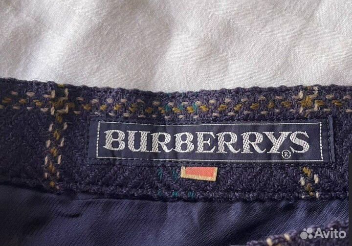 Burberry юбка клетка